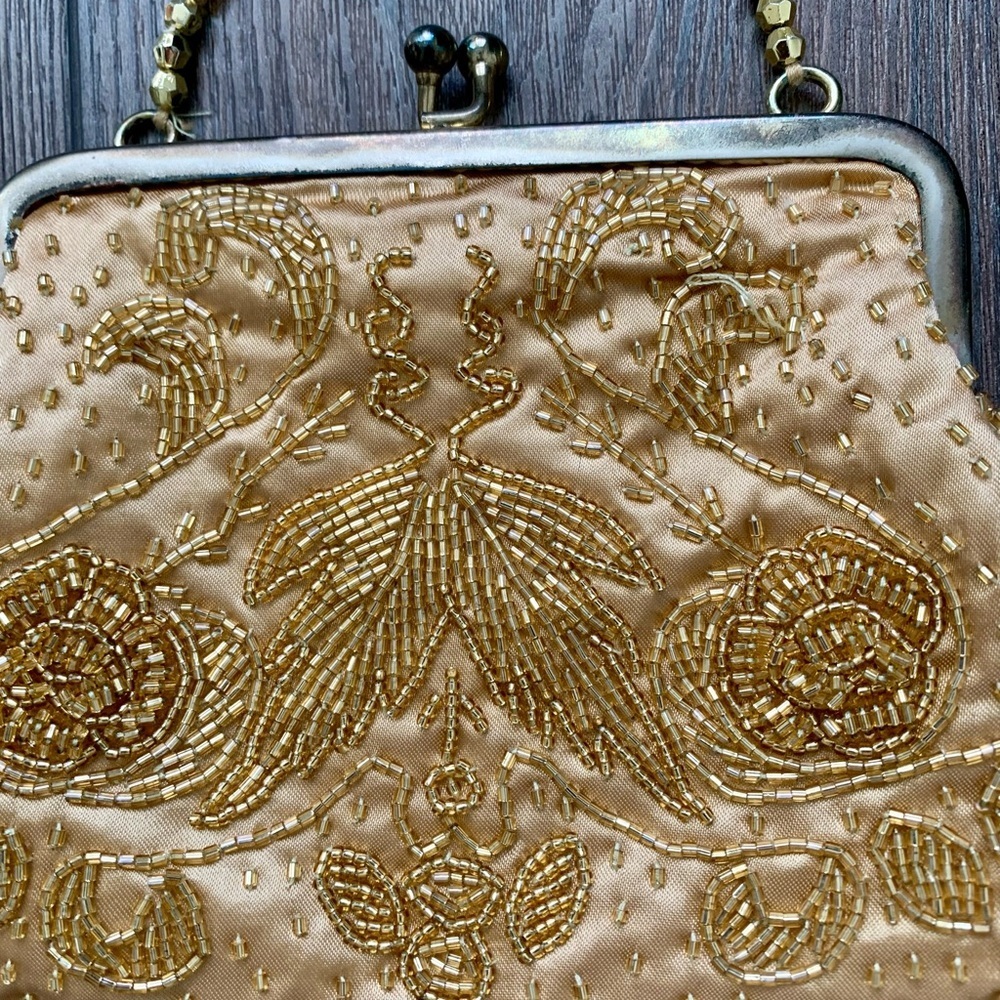La Regale beaded clutch bag purse - Picture 5 of 11